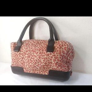 BOTTEGA VENETA leopard handbag